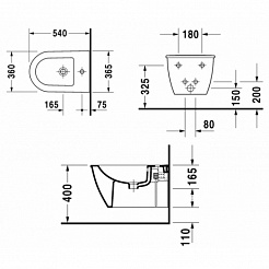 Duravit Биде подвесное Darling new 2249150000 – фотография-3